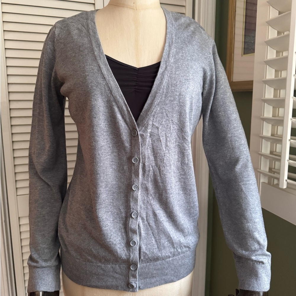 Forever Gray Women's Cardigan Sweater